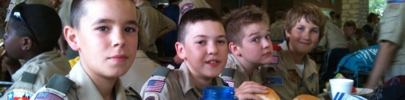 Austin and Sam at Summer Camp 2010