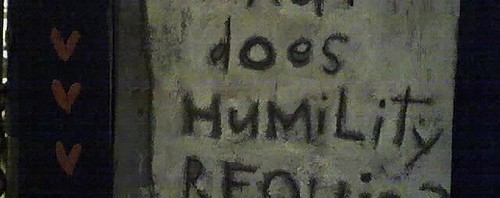 Humility by gak